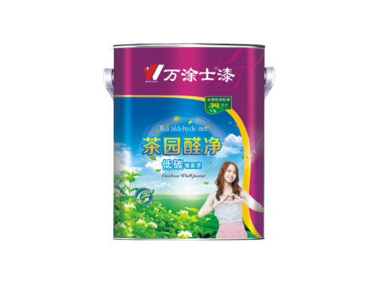 茶园醛净低碳墙面漆